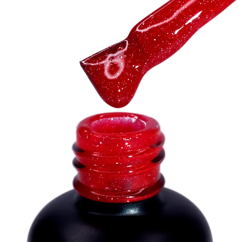 База светоотражающая сияющая PNB UV/LED Crystal Base Saperavi 8 мл - фото 3