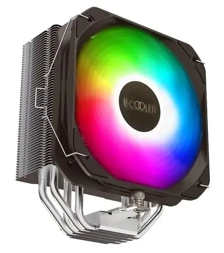 Кулер для процесора PALADIN 400 ARGB, алюміній/мідь, 1x130 мм ARGB, для Intel 1851/1700/120 PcCooler teh0027852 - фото 3