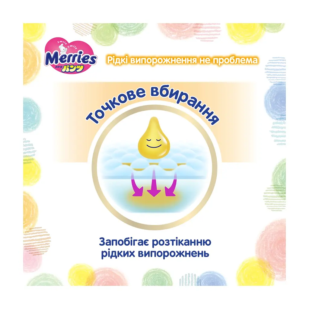 Підгузки Merries Трусики Super Jumbo XL 12-22 кг 38 шт (4901301425881) - фото 9