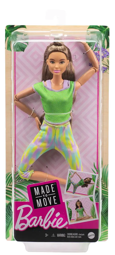 Кукла Barbie Двигайся как я Шатенка (GXF05) - фото 7