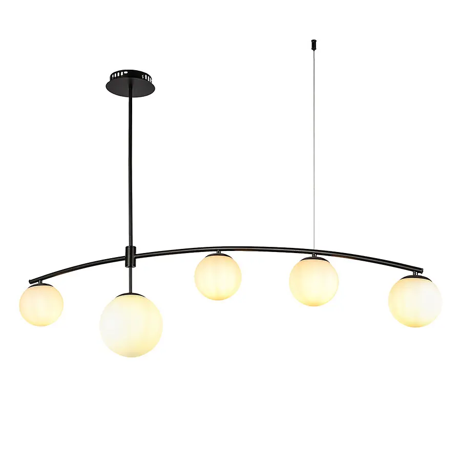 Люстра Levistella 7529827-5 BK+WH - фото 2