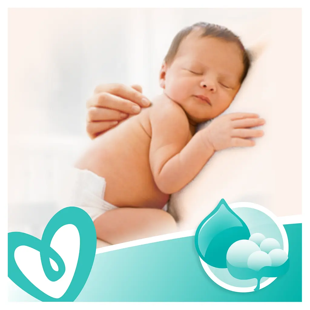 Дитячі вологі серветки Pampers Sensitive, 52 шт. - фото 6