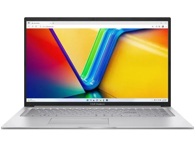Ноутбук Asus VivoBook 17 X1704VA Cool Silver (X1704VA-AU989, 90NB13X1-M00HH0)