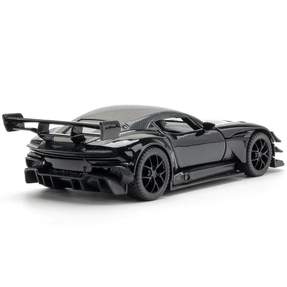 Колекційна металева модель автомобіля АвтоЕксперт Aston Martin Vulcan з інерцією, світлом та звуком 1:32 - фото 6