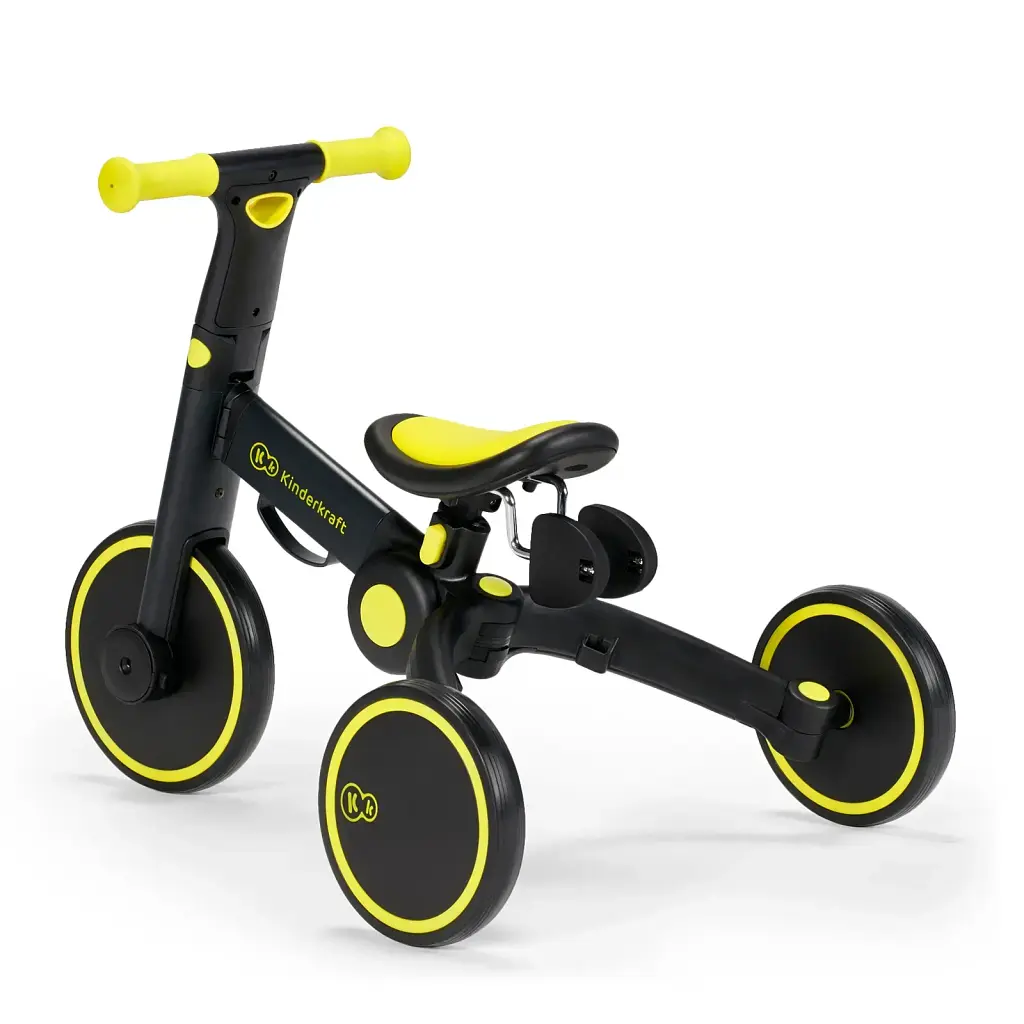 Триколісний велосипед 3 в 1 Kinderkraft 4TRIKE Black Volt (KR4TRI00BLK0000)  - фото 6