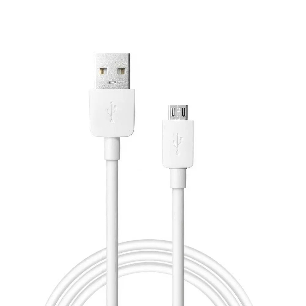 Шнур для зарядки телефона белый 80 см, кабель USB micro USB кабель для зарядки USB-MICRO USB S4 - фото 2