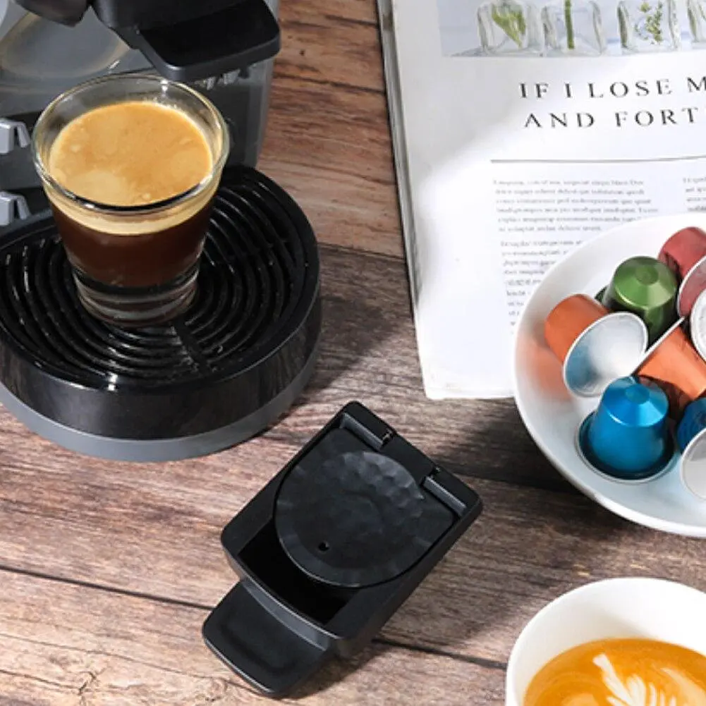 Адаптер капсул Nespresso для кофеварки Krups и Delonghi Nescafe Dolce Gusto Piccolo KP100**, Genio, Mini Me - фото 7