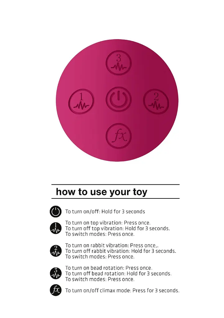 Вибратор-кролик Vive Mira 21.5 см (розовый) - фото 15