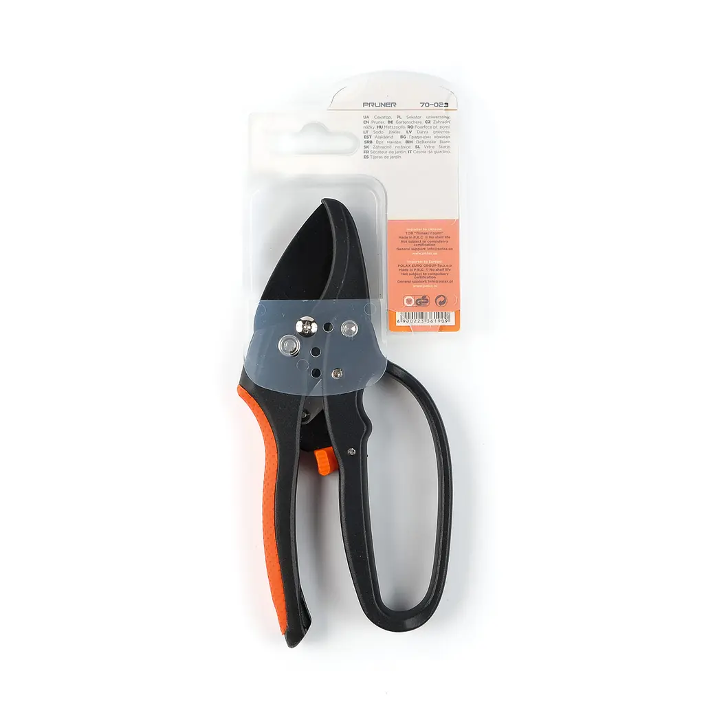 Секатор садовий Polax із храповим механізмом (70-023) - фото 6