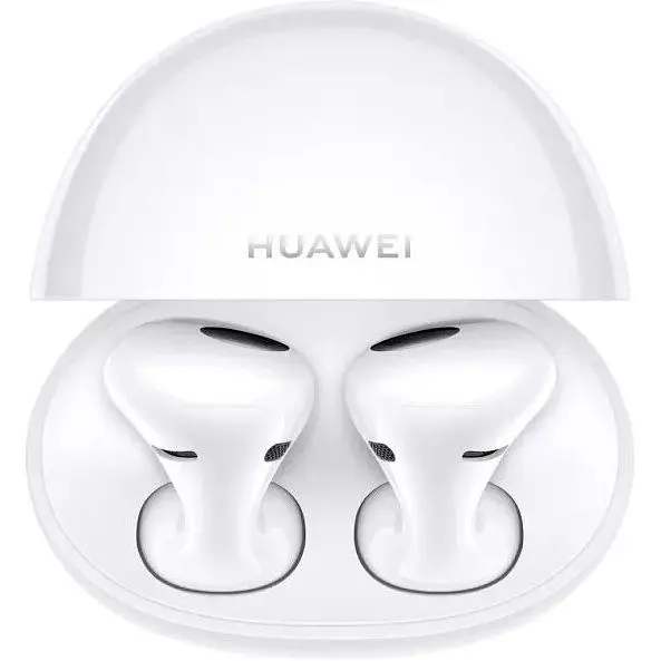 Бездротові навушники Huawei FreeBuds 5 Ceramic White (білі) - фото 3