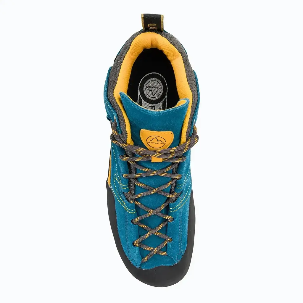 Черевики LaSportiva Boulder X Mid 44 Blue/Yellow LaSportiva (1052-17EBY 44) - фото 4
