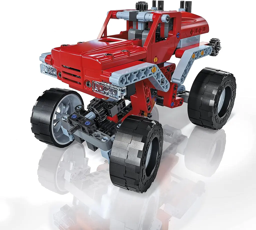 Інтерактивний конструктор 10 в 1 Лабораторія механіки Monster Truck Mechanics - Clementoni 50062 - фото 2