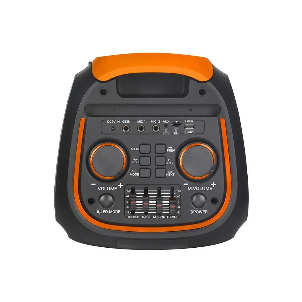 Портативная беспроводная колонка NDR-1095 8 дюймов 6000Вт - фото 3