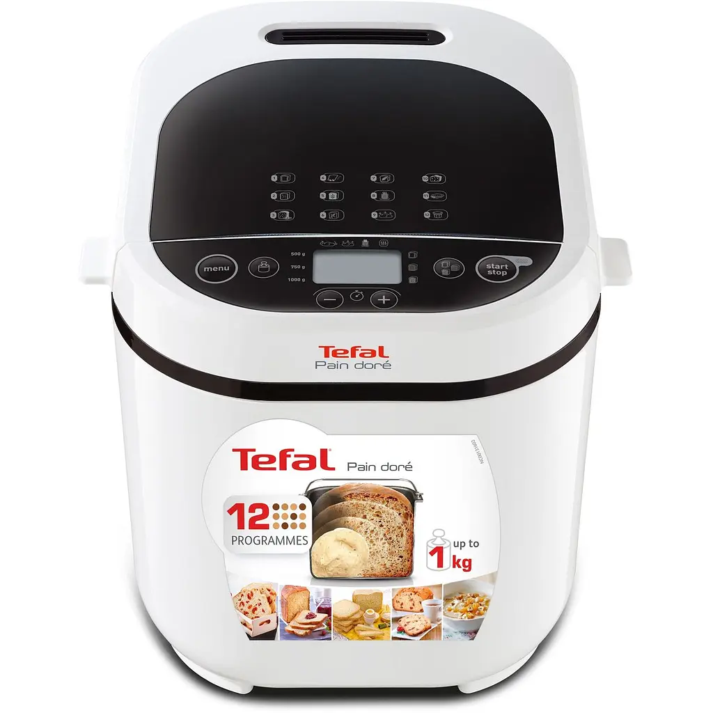 Хлебопечка Tefal PainDore 720 Вт черно-белая (PF210138) - фото 2