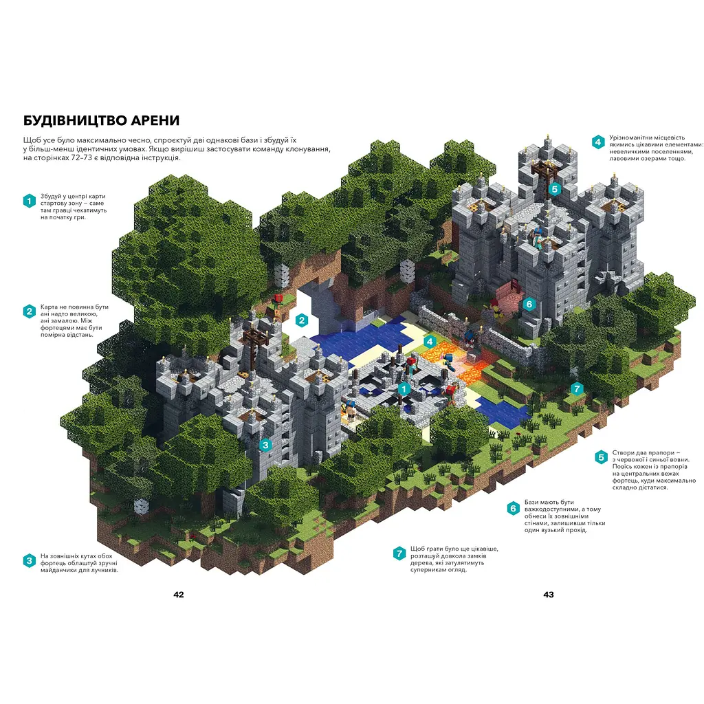Книга Артбукс Minecraft Довідник мініігор - Стефани Милтон, Крейг Джелли (9786177688791) - фото 5
