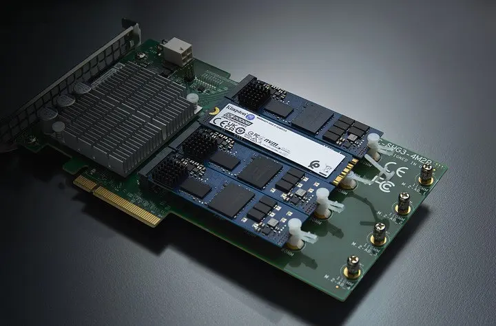 Накопитель внутренний SSD M.2 Kingston DC2000B 480G NVMe 2280 PCIe 4.0 x4 3D NAND TLC - фото 5