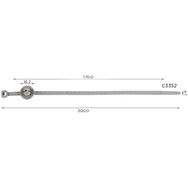 Хомут Volkswagen Audi Seat 3W0971838 (C3352)