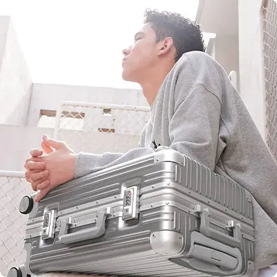 Чемодан 90 Points Business AluXiaominium Frame Suitcase 28 Space Silver - фото 4