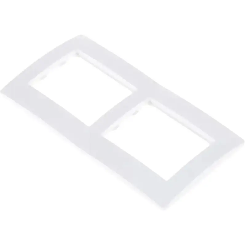 Рамка Brille для розетки VB-2F wh - фото 2