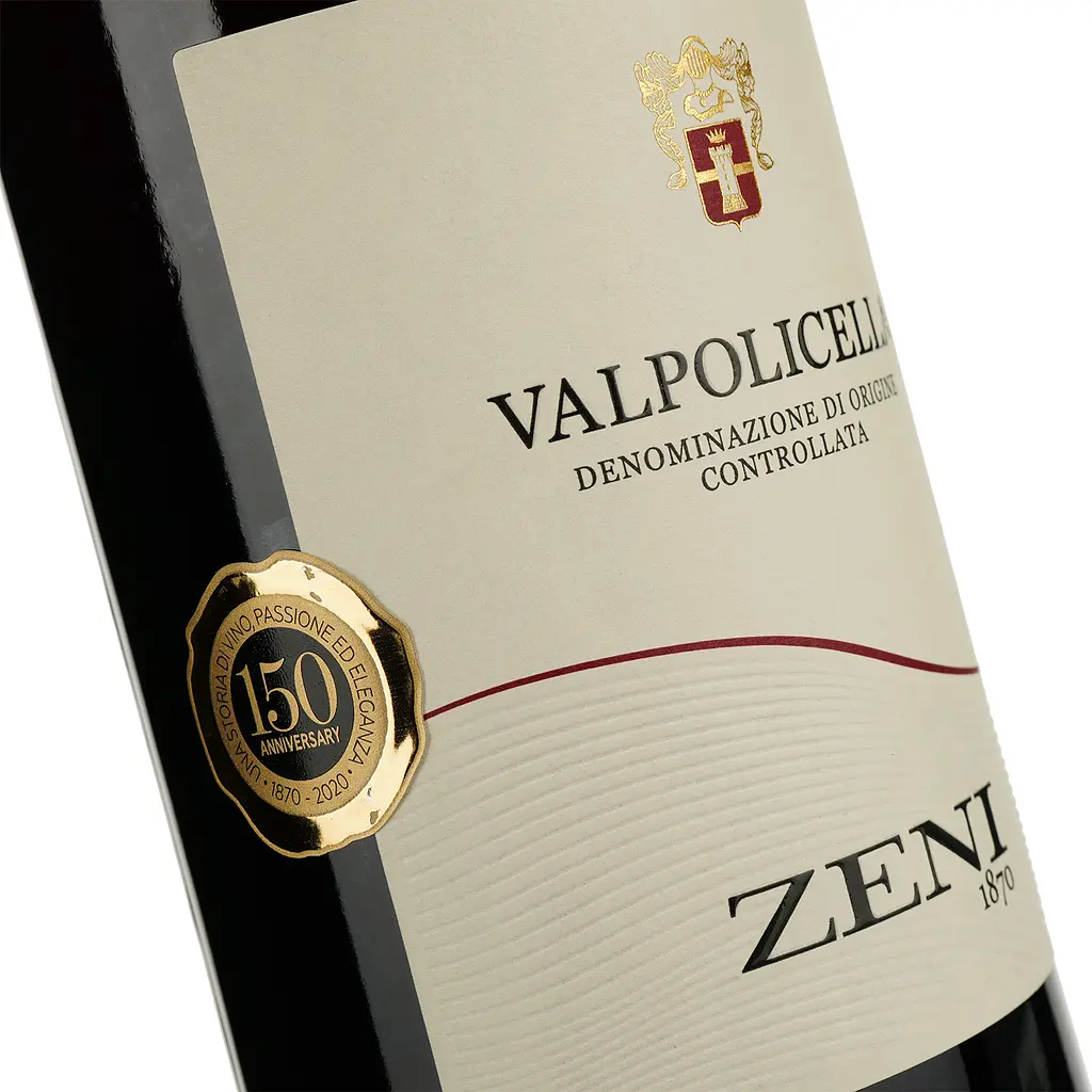 Вино Zeni Valpolicella, 12,5%, 0,75 л - фото 3