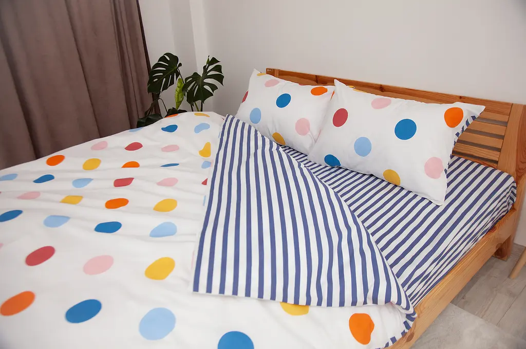 Комплект постільної білизни ТЕП Happy Sleep Friday двоспальний синій з білим (2-03795_27744) - фото 3