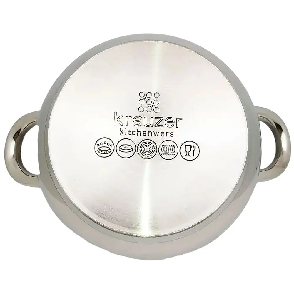 Каструля Krauzer LKA-161JMOGO-20C з кришкою 20x11.5 см 3.5 л (78462) - фото 2