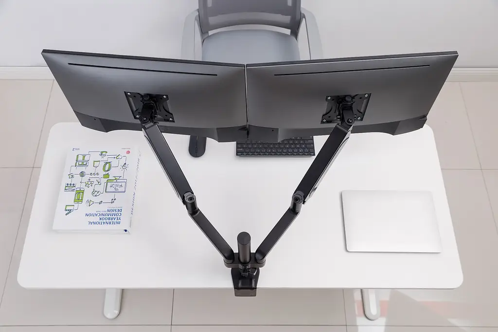 Настільне кріплення для двох моніторів OfficePro 17-32" Black (MA722B) - фото 12