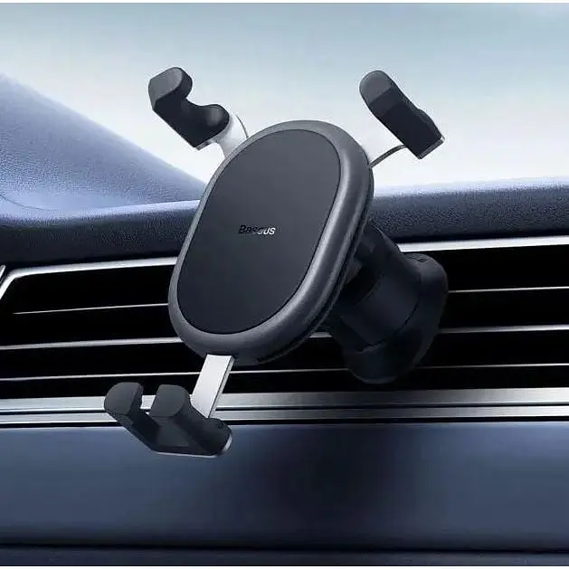Автотримач для телефона Baseus Stable Gravitational Car Mount Air Outlet у повітропровід - фото 7