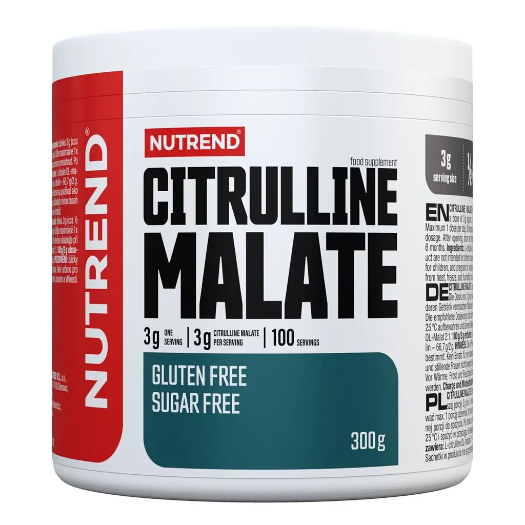 Цитрулін Nutrend Citrulline Malate, 300 грам