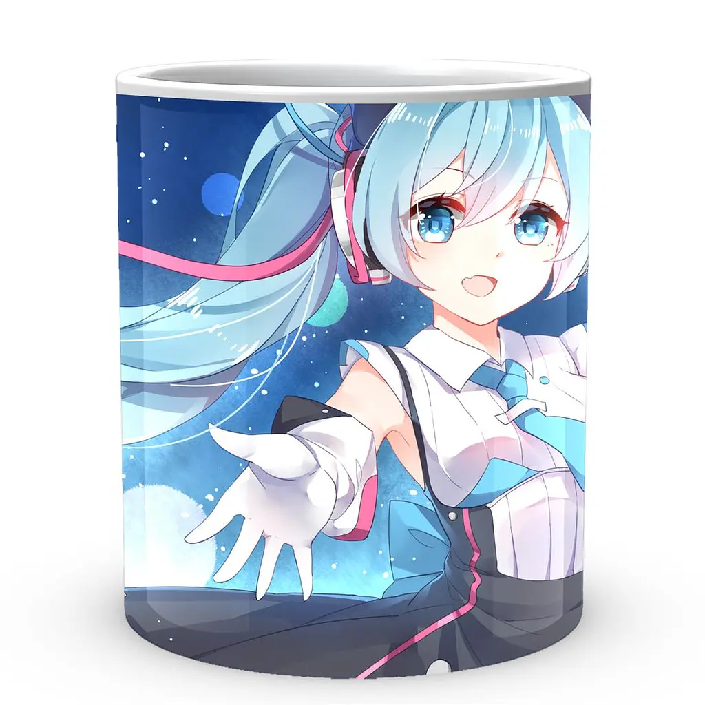 Кружка GeekLand Hatsune Miku Хацуне Мику HM 02.17 330 мл белая - фото 2