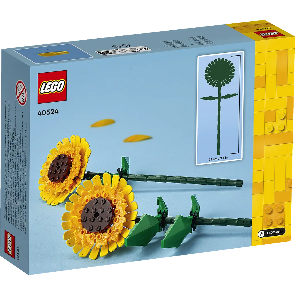 Конструктор LEGO Botanicals Соняшники 191 деталей (40524) - фото 4