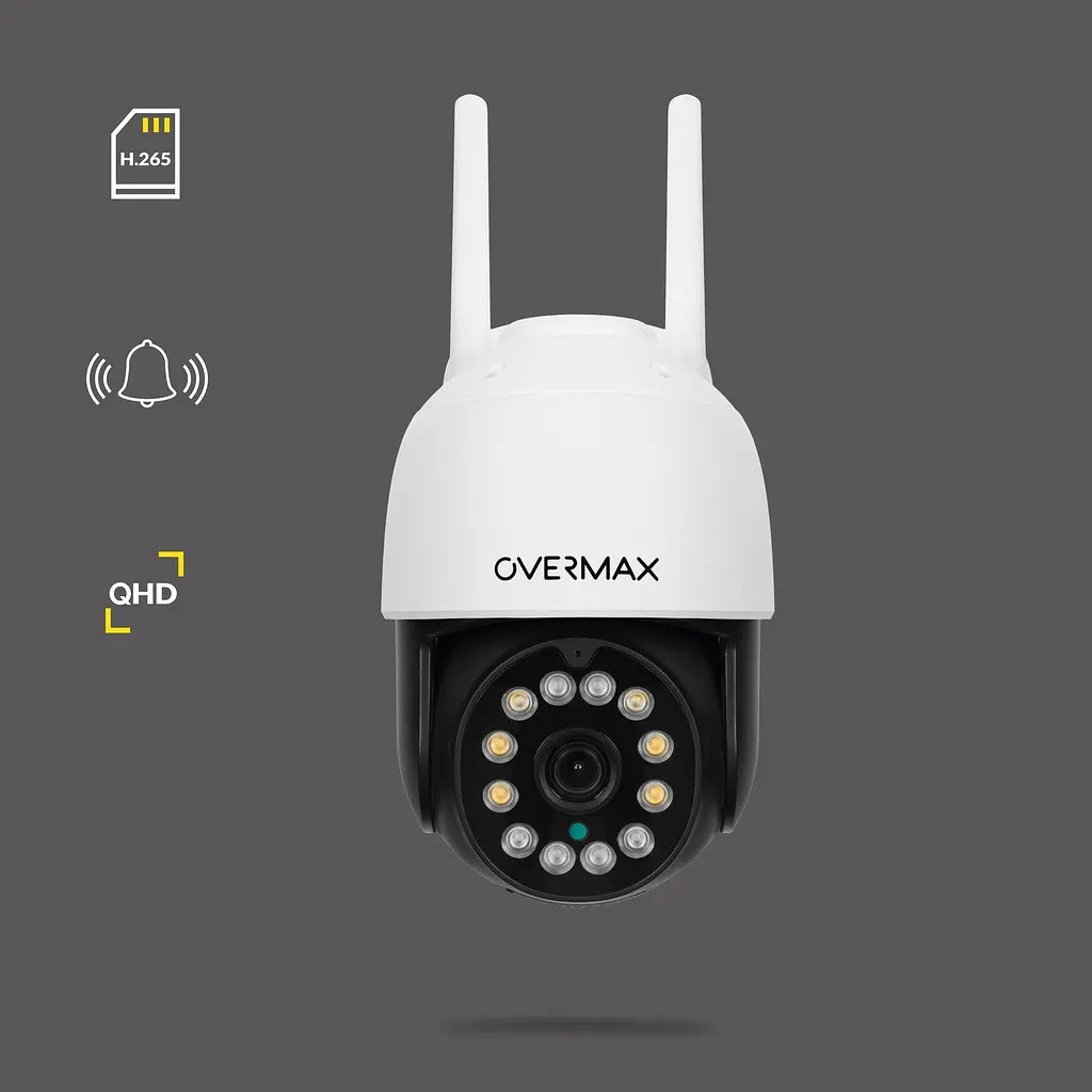 IP-камера Overmax Camspot 4.95 2.5K Wi-Fi 4x ZOOM вулична поворотна - фото 3