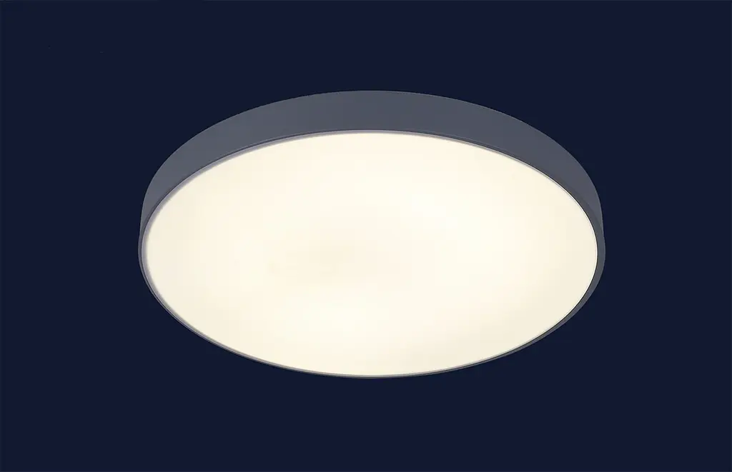 Люстра стельова LED Levistella 752L36 GRAY, 48W, серійний метал, білий акрил, сучасний стиль - фото 2