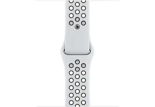 Смарт-часы Apple Watch Nike Series 6 GPS 44mm Silver Aluminum Case with Pure Platinum/Black Nike Sport Band [MG293] [50779] - фото 3