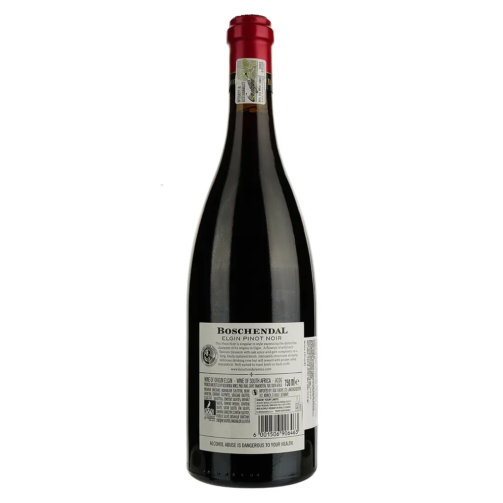 Вино Boschendal Elgin Pinot Noir, 13%, 0,75 л (757997) - фото 2