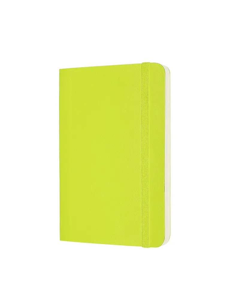 Записник Moleskine Classic кишеньковий, Нелінований Лимонний Зелений М'який (QP613С2) - фото 2