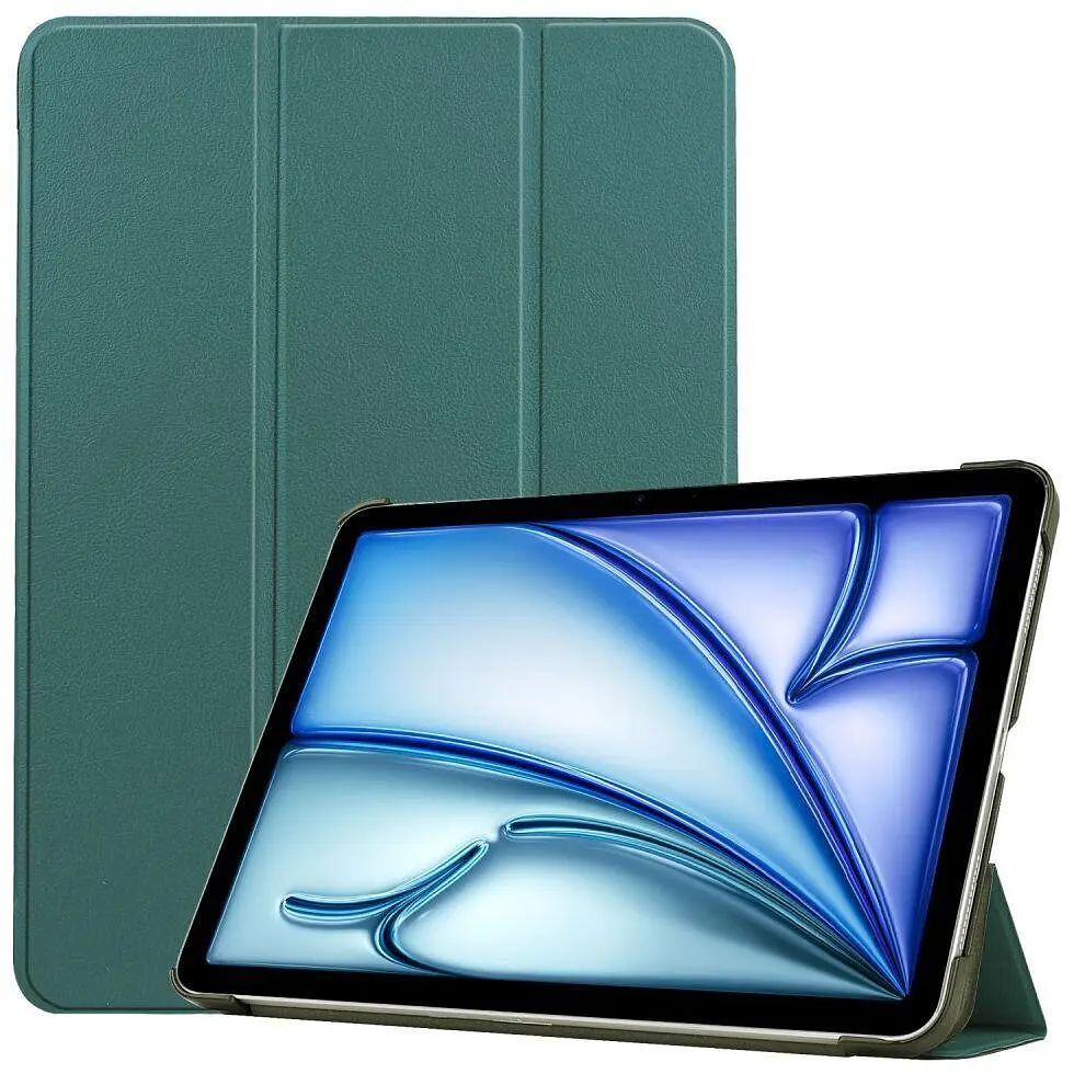 Чохол BeCover для Apple iPad Air 13 M2 2024 Темно-зелений (711450) - фото 2