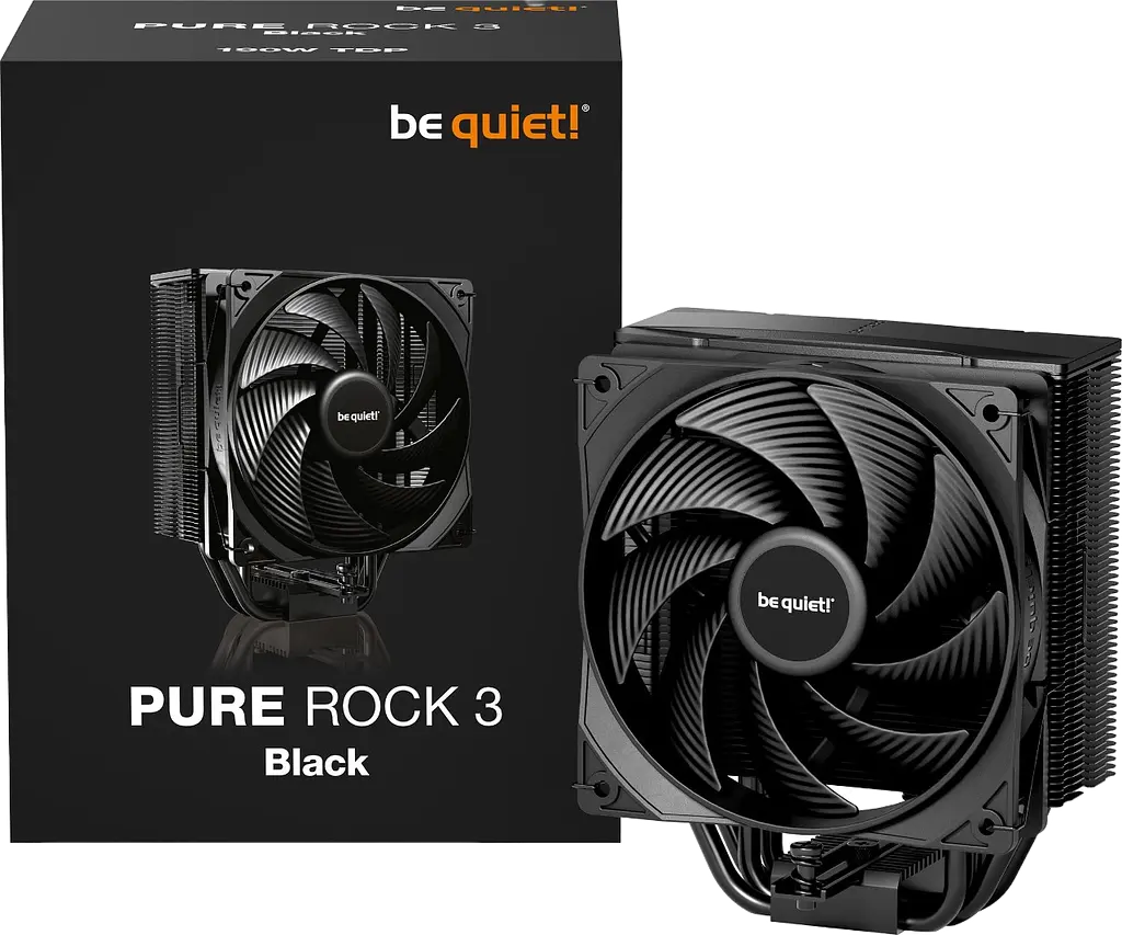 Повітряне охолодження be quiet! Pure Rock 3 Black (BK039) - фото 4