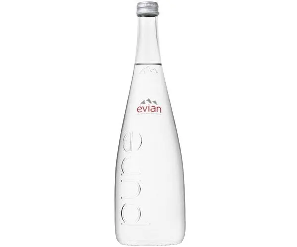 Evian, 0,75л, Евіан, Вода негазована, скло - фото 2