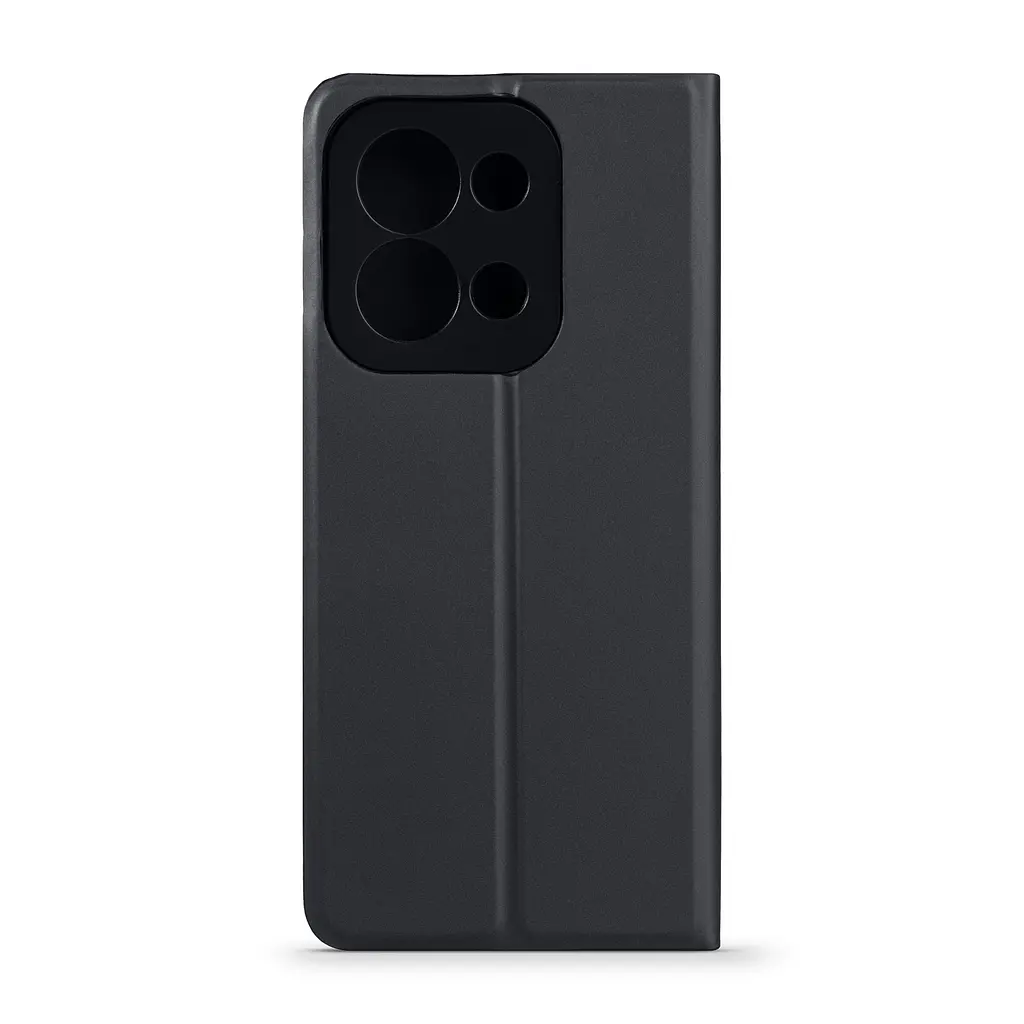 Чехол-книжка для Xiaomi Redmi 15C 4G Poco C85 4G, OneFold Case, черный, из экокожи (PU) и TPU, с магнитом, с подставкой и отделением для карт, трансформируется в подставку, противоударный, защита всего корпуса, ArmorStandart (ARM85434) - фото 2