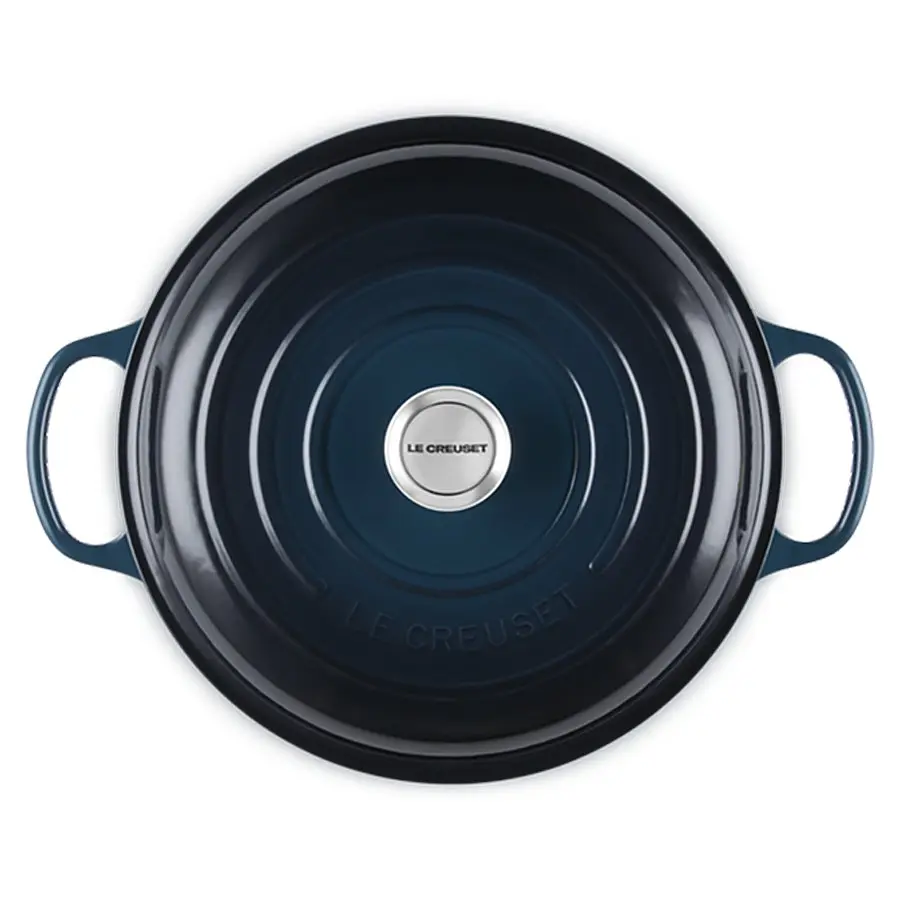 Каструля Le Creuset Signature Cast Iron Shallow Casserole 21180301294475 3.5 л 30 см чорна - фото 3