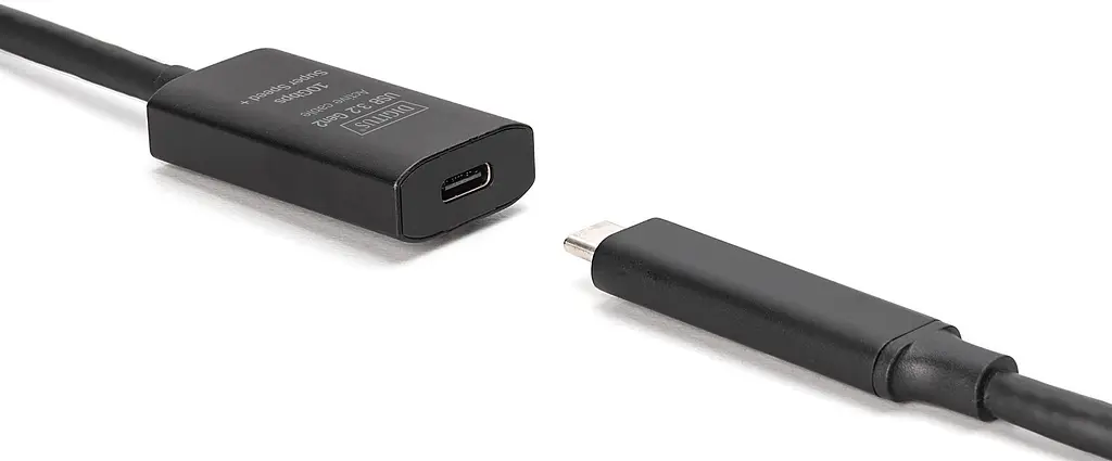 Активный удлинитель USB Type-C Digitus 5m black - фото 3