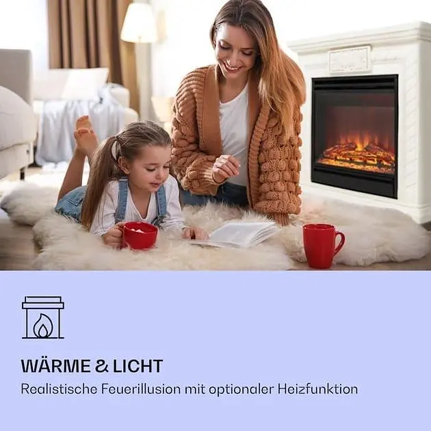 Камін електричний Klarstein Frosty Peak (10038397) - фото 2