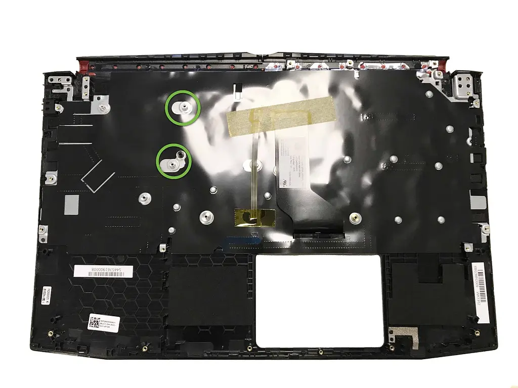 Топкейс ноутбука / верхня панель і клавіатура для ноутбука Acer Nitro 5 AN515-52, AN515-53 з GPU GTX 1050 (6B.Q3MN2.009) Оригінал від Acer, Верхня панель клавіатури - фото 2