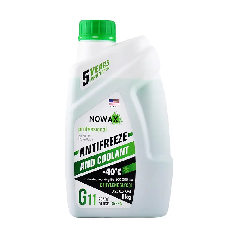 Антифриз Nowax Green G11 зеленый 1 кг (NX01008) - фото 2