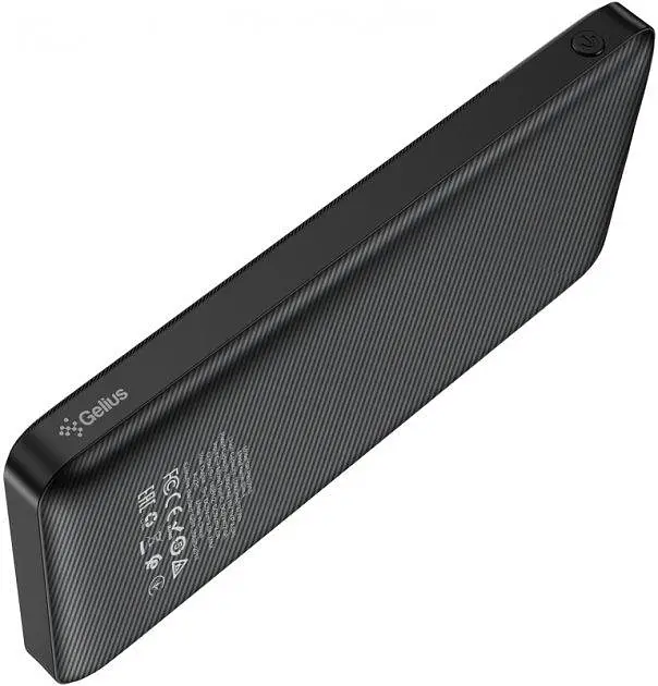 Портативна батарея Power Bank Gelius Pro Slim 4 GP-PB10015 10000 mAh Black - фото 6