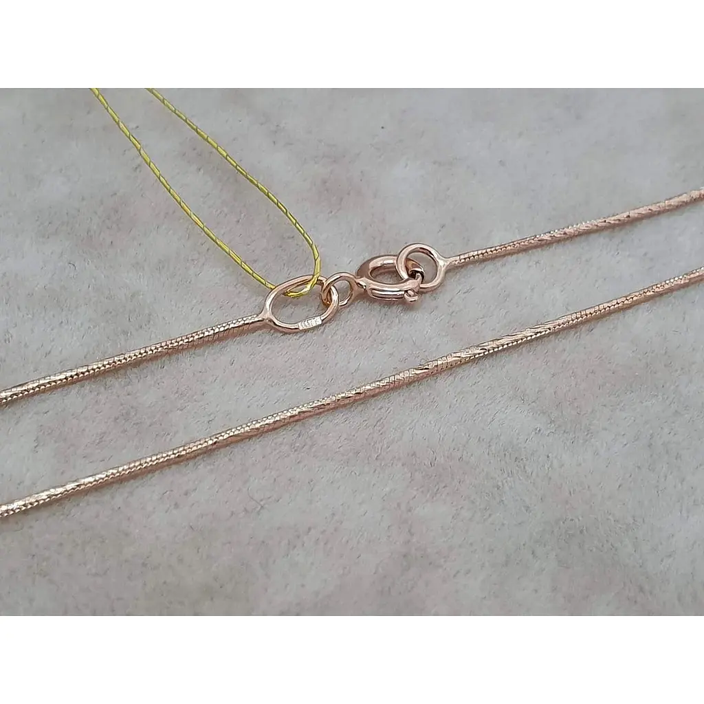 Золотая цепочка Платон (Снейк). 1Ц054/00Б 40 - фото 4