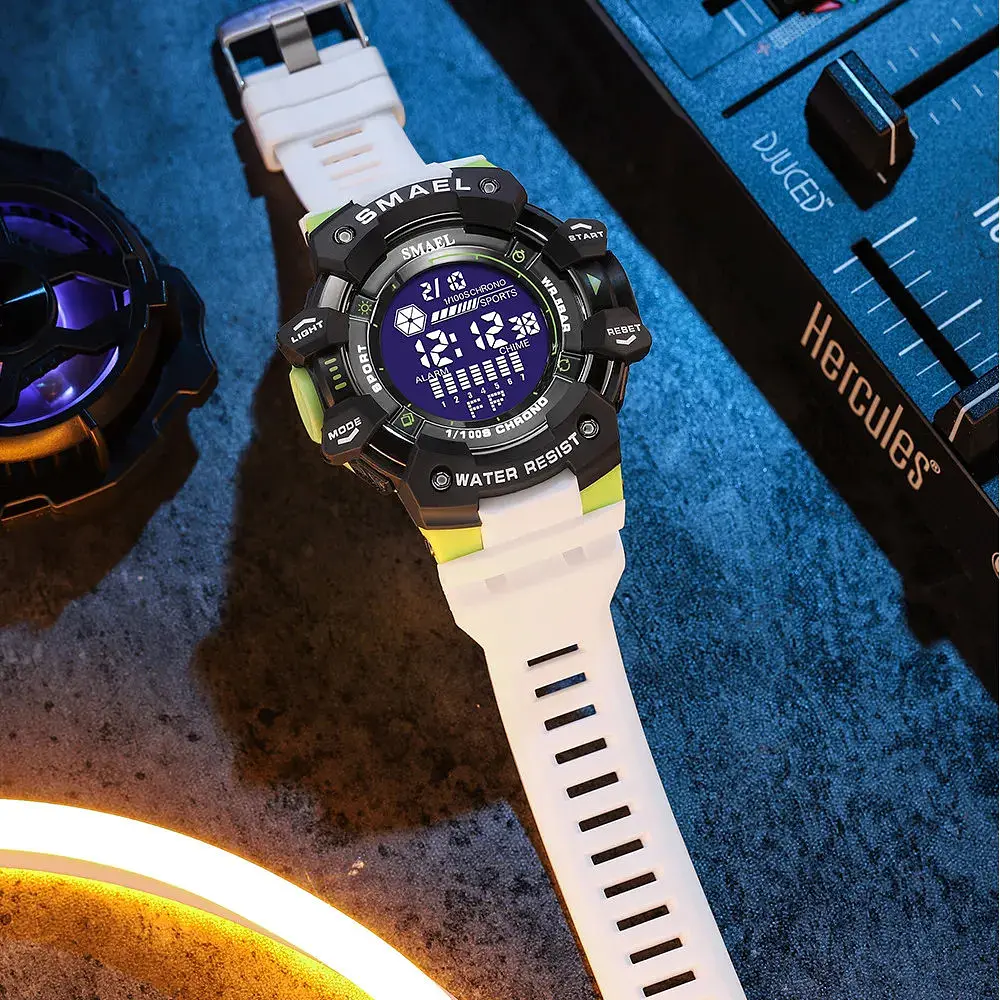 Годинник наручний чоловічий Smael 8059 Black (15196) - фото 2