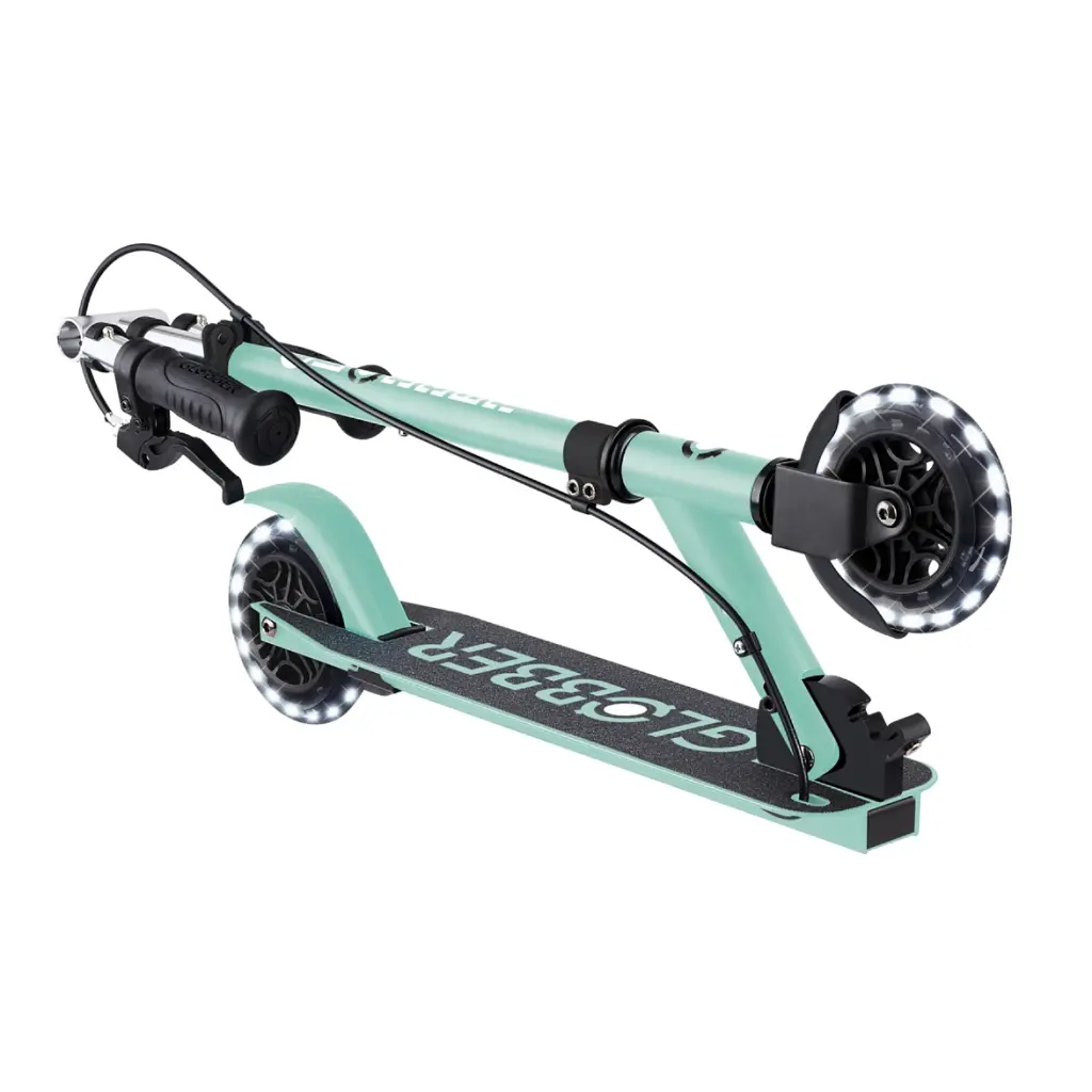 Самокат Globber Flow Element Junior Lights LED, м'ятний (729-206) - фото 8