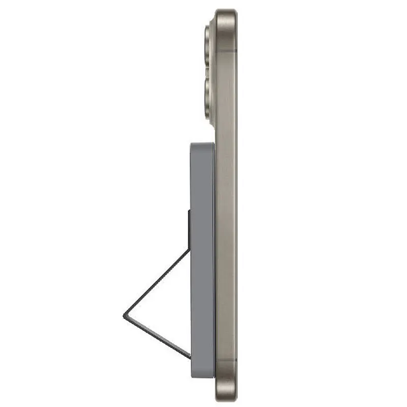 Картхолдер с подставкой WIWU Mag Wallet MW-002 Gray - фото 4